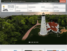 Tablet Screenshot of northpointlighthouse.org